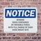 Signmission OSHA Beware of Dog OSHA Notice Sign, Plastic, 10in W x 7in L, 2PK OS-2PACK-NS-P-710-L-17039 - alternate 6